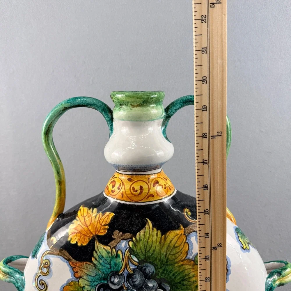 Monumental Vintage Italian Majolica 20